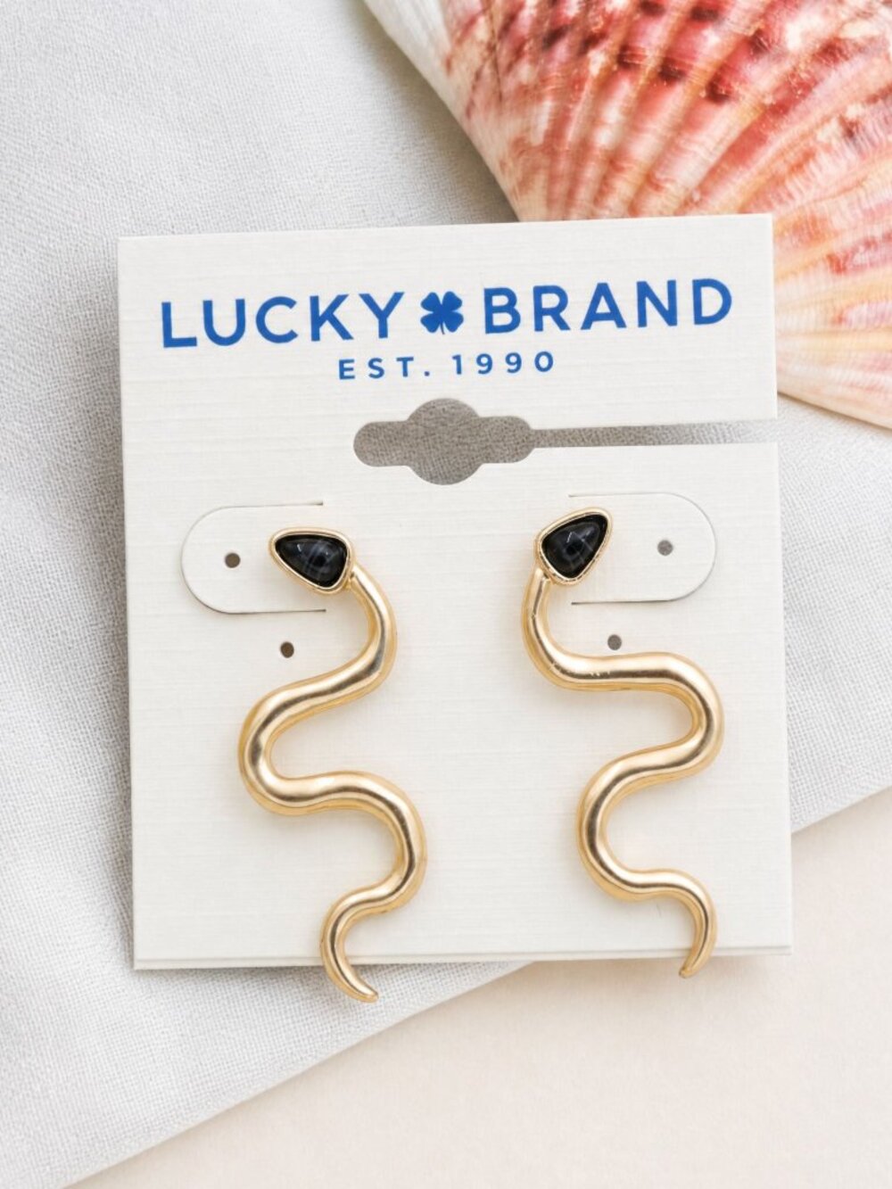 Lucky Brand Snake Earrings